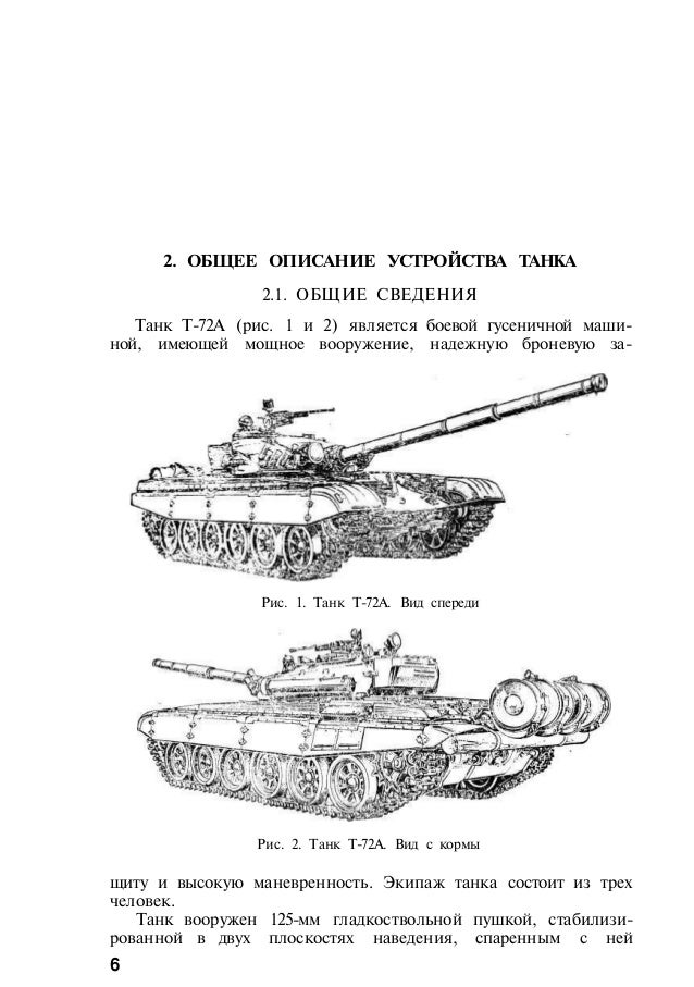 Инструкцию по управлению танков